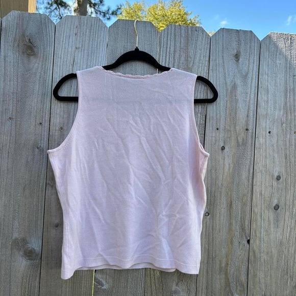 Laura Scott baby pink Y2k tee size large - Picture 5 of 6